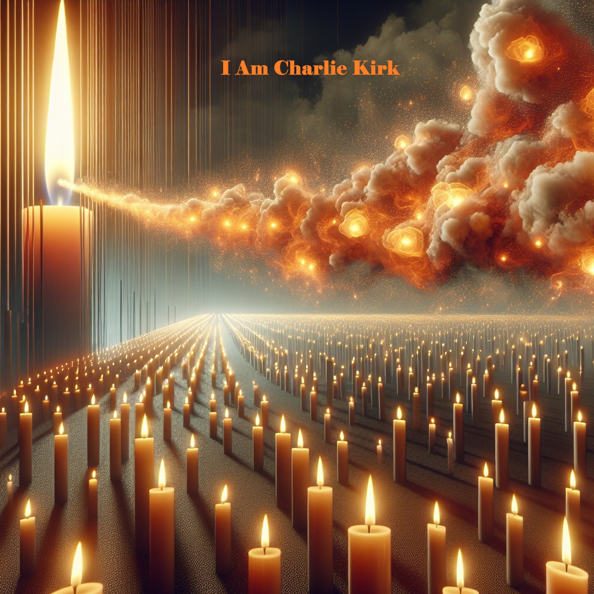 Original cover artwork for I Am Charlie Kirk